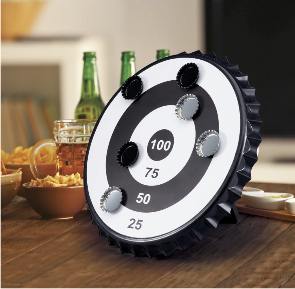 Bullseye bootle cap target game TrioLink Oriental Limited